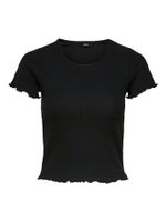 ONLY 15201206 Top Ronde hals Korte mouw Elastaan, Polyester, Viscose - thumbnail