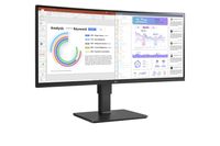 LG 34BQ77QB-B computer monitor 86,4 cm (34 ) 3440 x 1440 Pixels UltraWide Quad HD LED Zwart - thumbnail