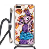 Loot Burger: iPhone 8 Plus Transparant Hoesje met koord