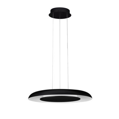 Lyora Moderne hanglampEpos Ø 60cm zwart met wit - 9345711