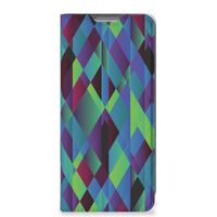 Xiaomi 12 | 12X Stand Case Abstract Green Blue