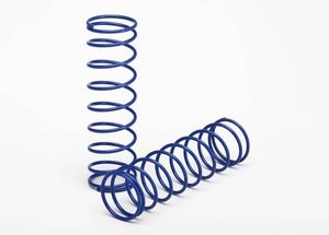 Springs, blue (rear) (2) (TRX-3757T)