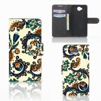 Wallet Case Microsoft Lumia 650 Barok Flower | Portemonnee hoesje