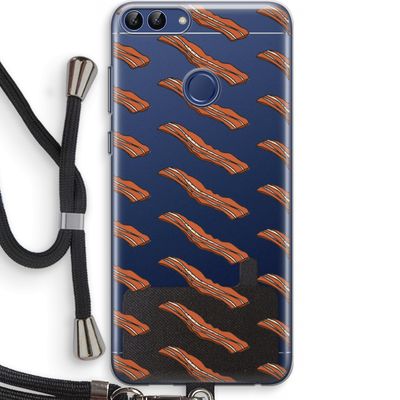 Bacon to my eggs #2: Huawei P Smart (2018) Transparant Hoesje met koord