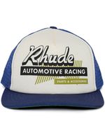 RHUDE casquette Auto Racing - Bleu - thumbnail