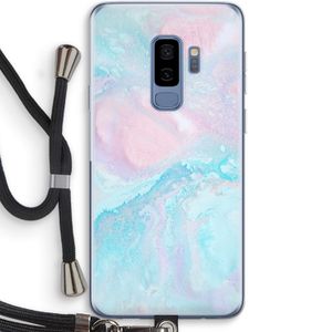 Fantasie pastel: Samsung Galaxy S9 Plus Transparant Hoesje met koord
