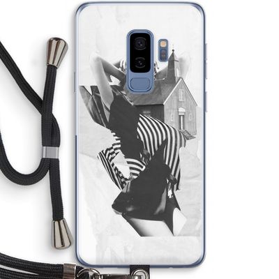 House: Samsung Galaxy S9 Plus Transparant Hoesje met koord