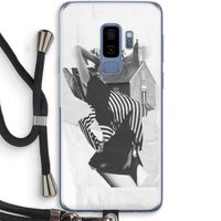 House: Samsung Galaxy S9 Plus Transparant Hoesje met koord