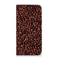 iPhone 14 Flip Style Cover Koffiebonen - thumbnail