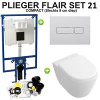Plieger Flair Compact Subway 2.0 Compact set21 Wit