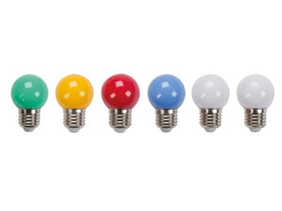 Gekleurde ledlampen 10 st. - Velleman