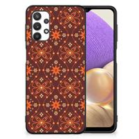Samsung Galaxy A32 5G Back Case Batik Brown