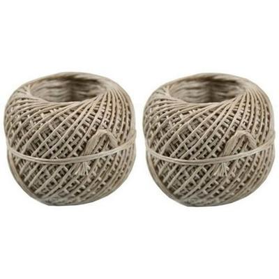 Bindtouw bolletje - 2x 50 meter - Hobby/klus - binddraad - touw Bindtouw bolletje - 2x 50 meter - Hobby/klus - binddraad - touw