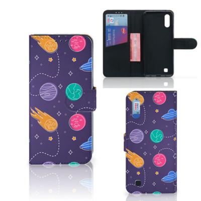 Samsung Galaxy M10 | Wallet Case | met Pasjes | Space