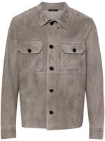 TOM FORD veste en daim - Gris