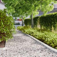 VidaXL Gazonranden 10 st 10x103 cm koudgewalst staal wit