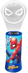 Marvel nachtlamp Spiderman jongens 9,5 x 19 cm rood/blauw