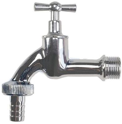 Wiesbaden slangwartelkraan 1/2''x3/4'', chroom