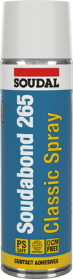 Soudal Soudabond 265 Classic Spray | Contactlijm | 500 ml - 146309