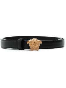 Versace ceinture La Medusa en cuir - Noir