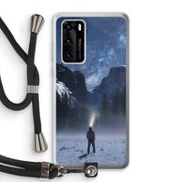 Wanderlust: Huawei P40 Transparant Hoesje met koord