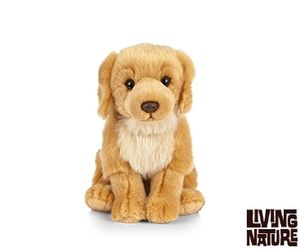 Pluche Golden Retriever honden knuffel 20 cm speelgoed   -