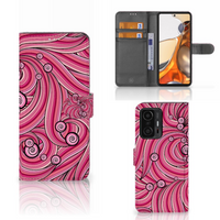 Xiaomi 11T | 11T Pro Hoesje Swirl Pink - thumbnail