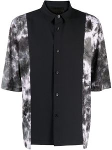 Off Duty chemise à imprimé tie dye - Noir