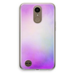 Clouds pastel: LG K10 (2017) Transparant Hoesje
