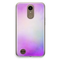 Clouds pastel: LG K10 (2017) Transparant Hoesje