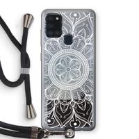 Roses Are Red: Samsung Galaxy A21s Transparant Hoesje met koord