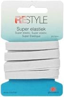 Restyle Super Elastiek 10 mm x 3 meter 009 Wit