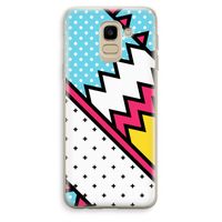 Pop Art #2: Samsung Galaxy J6 (2018) Transparant Hoesje Pop Art #2: Samsung Galaxy J6 (2018) Transparant Hoesje