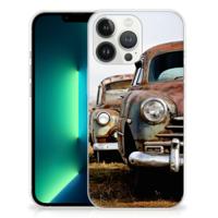 iPhone 13 Pro Max | Siliconen hoesje | met foto Vintage Auto