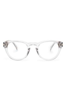 Eyewear by David Beckham lunettes de vue à monture ronde transparente - Tons neutres