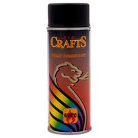 ColorWorks Verf Spuitbus - Spuitlak - Hittebestendig - Mat Zwart - 400 ml - thumbnail