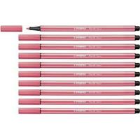 Markeerstiften Stabilo Pen 68 Fluor Fluorescerend Rood (10 Onderdelen)