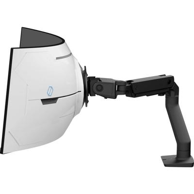 Ergotron 45-693-224 TV-tafelhouder 144,8 cm (57) In hoogte verstelbaar, Kantelbaar