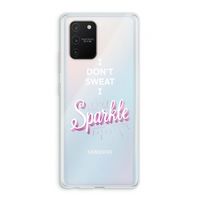 Sparkle quote: Samsung Galaxy S10 Lite Transparant Hoesje
