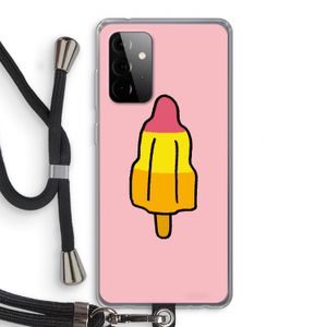 Raketijsje: Samsung Galaxy A72 5G Transparant Hoesje met koord
