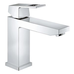 Grohe Eurocube Wastafelkraan Medium Zonder Waste Chroom