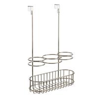 Badkamerdeur ophangrek - chroom - 27 x 41 cm - badkamer meubels