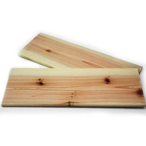 Küchenprofi - Set van 2 - Barbecue grill plank ""Smoky"", 2x medium - Küchenprofi