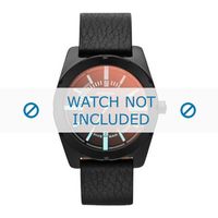 Diesel horlogeband DZ1632 Leder Zwart 22mm