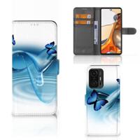 Xiaomi 11T | 11T Pro | Telefoonhoesje | Met pasjeshouder | Vlinders