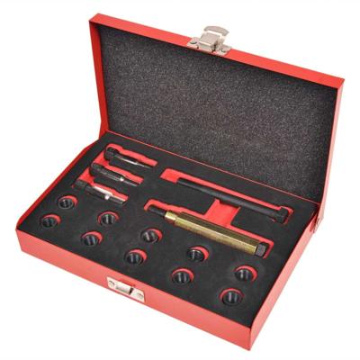 VidaXL Gloeibougie draad reparatie set m10 x 1,0 mm 15-delig