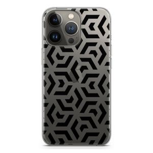 Crazy pattern: iPhone 13 Pro Transparant Hoesje