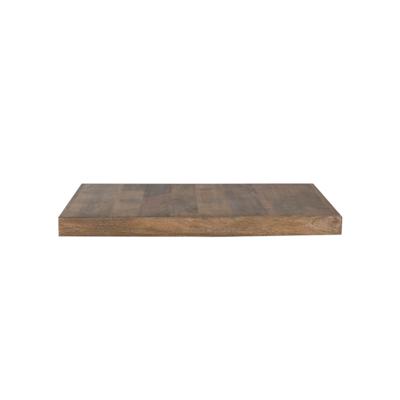 LABEL51 Eetkamertafel Tafelblad Straight Edge - Rough - Mangohout - 70 cm Straight