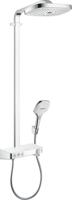 Hansgrohe Raindance Select E Showerpipe 300 3jet met ShowerTablet Select 300, wit/chroom