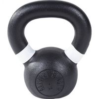 Gorilla Sports Kettlebell - 4 kg - Gietijzer - Olympisch - Zwart - thumbnail